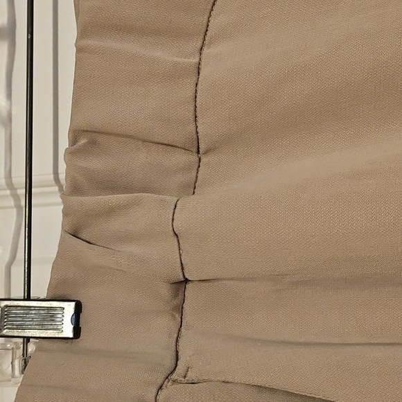 H&M Tan Wide-Leg Trousers - Picture 5 of 14